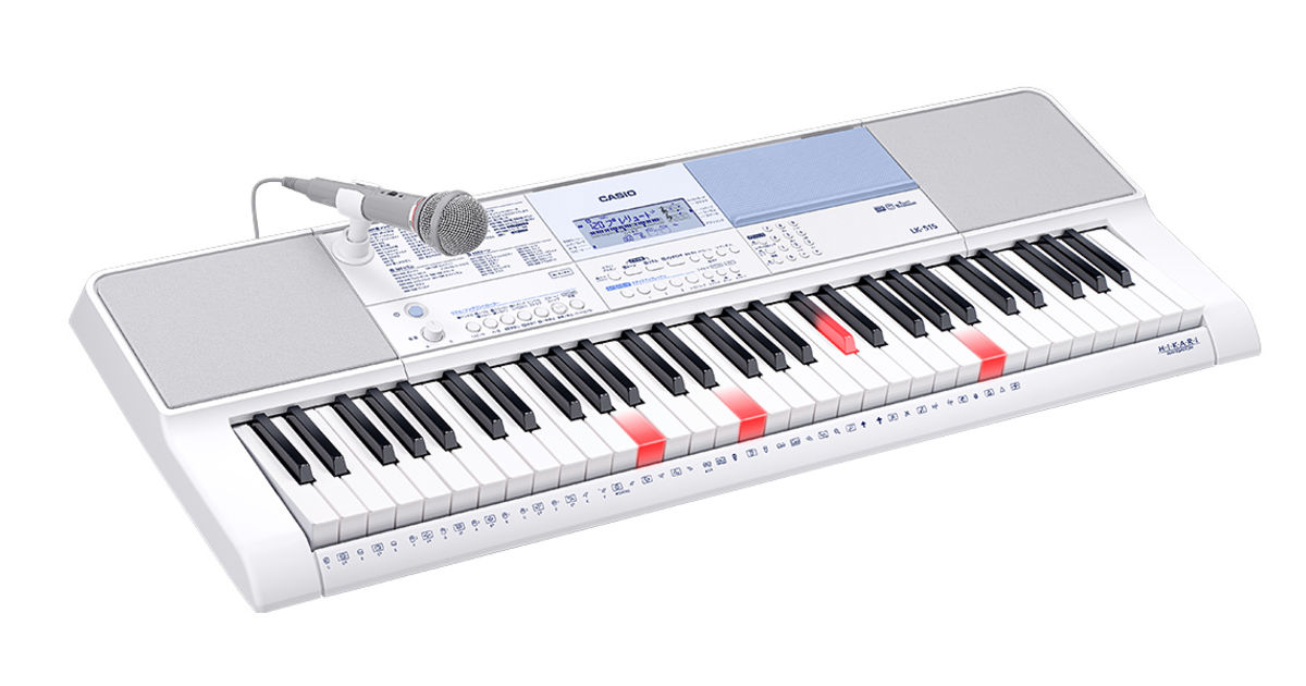 光る鍵盤で練習をサポート♪カシオLK-515をご紹介！